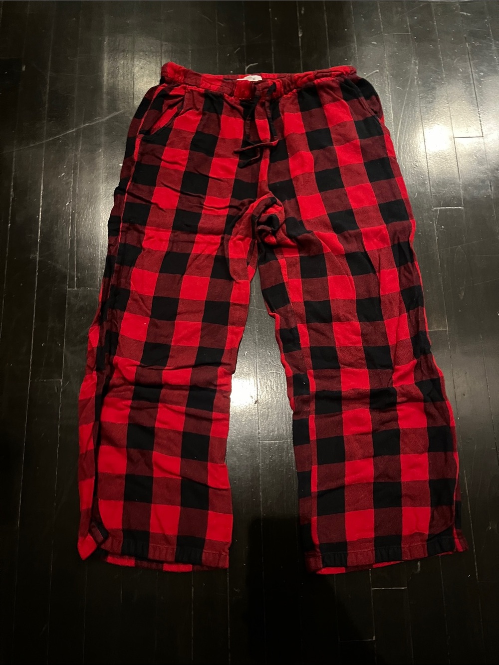 Garage Red and Black Buffalo Plaid Pajama Pants